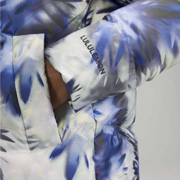 NWT Lululemon Wunder Puff Down Coat Jacket Multi Pucci Print Sz.Small - Picture 6 of 13